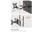 Equip 43"-100" Full Motion TV Wandhalterung