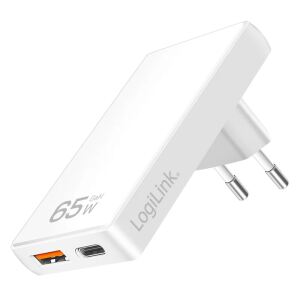 LogiLink PA0368 Ladegerät für Mobilgeräte Universal Weiß AC Schnellladung Drinnen