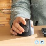 R-Go Tools Ergonomische Maus R-Go HE Break mit Pausensoftware, klein (Handlänge <165mm), Rechtshänder, verkabelt, schwarz