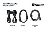 iiyama G-MASTER G2471HS-B1 Computerbildschirm 60,5 cm (23.8") 1920 x 1080 Pixel Full HD Schwarz
