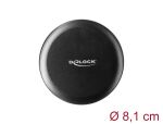 DeLOCK Multiband LTE-MIMO UMTS GSM GNSS Antenne 3 x SMA Stecker omnidirektional Dachmontage schwarz outdoor