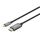 Manhattan 153591 Videokabel-Adapter 1 m HDMI Typ A (Standard) USB Typ-C Schwarz, Grau