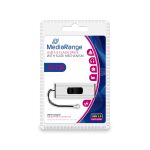 MediaRange MR915 USB-Stick 16 GB USB Type-A / Micro-USB 3.2 Gen 1 (3.1 Gen 1) Schwarz, Silber