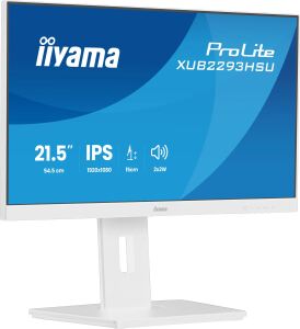 iiyama ProLite XUB2293HSU-W7 Computerbildschirm 54,6 cm (21.5") 1920 x 1080 Pixel Full HD LED Weiß