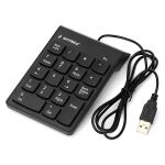 Gembird KPD-U-03 Numerische Tastatur Laptop / PC USB Schwarz