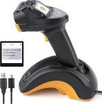 inateck Barcodescanner Pro8 Black with data transfer station