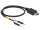 DELOCK Stromkabel USB Typ-C auf 2x Pfostenstecker 30cm