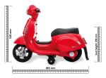 Jamara Ride-on Vespa Mini Aufsitzroller