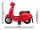 Jamara Ride-on Vespa Mini Aufsitzroller