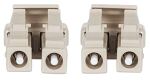 Intellinet Glasfaser LWL-Anschlusskabel, Duplex, Multimode, LC/LC, 50/125 µm, OM3, 5 m, Aqua