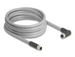 DELOCK M12 Kabel L-kodiert 5 Pin ge zu Bu re gew PUR 5m