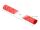 DELOCK Schrumpfschlauch X-Muster rutschfest 1 m x 15 mm rot