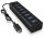 ICY BOX IB-HUB1700-C3, Type-C® zu 7-Port USB 3.2 Gen 1 Hub, Alu-Gehäuse