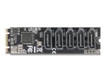 DELOCK M.2 2280 Key B+M Kontroller zu 5 x SATA