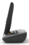 Gigaset AS690A Analoges/DECT-Telefon Anrufer-Identifikation Schwarz