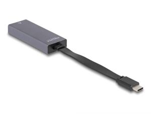 DeLOCK USB Type-C Adapter zu 2,5 Gigabit LAN slim