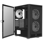 Aerocool Graphite V3 Midi Tower Schwarz