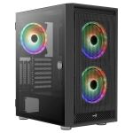 Aerocool Graphite V3 Midi Tower Schwarz
