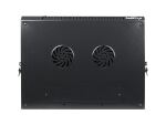 Lanberg WF01-6412-10B Rack 12U Wandmontiertes Regal Schwarz