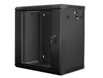 Lanberg WF01-6412-10B Rack 12U Wandmontiertes Regal Schwarz