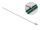 DELOCK Edelstahlkabelbinder L 300 x B 4,6 mm weiß 10 Stück