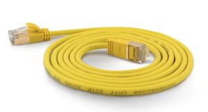 Wantec 7175 Netzwerkkabel Gelb 2 m Cat6a S/FTP (S-STP)