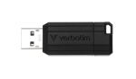 Verbatim PinStripe - USB-Stick 32 GB - Schwarz