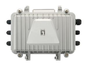 LevelOne PoE Extender, Outdoor, Receiver, Over Hybrid Fiber, 4 PoE-Ausgängen
