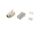 Equip Cat.6A RJ45 Geschirmter Stecker-Satz, 100 Stück pro Packung