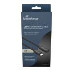 MediaRange MRCS245 USB Kabel USB 3.2 Gen 1 (3.1 Gen 1) 2 m USB C 5 Gbit/s 60 W Schwarz