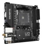 GIGABYTE A520I AC Motherboard - Unterstützt AMD Ryzen 5000 Series AM4 CPUs, 6 Phasen Digital VRM, bis zu 5300MHz DDR4 (OC), 1xPCIe 3.0 M.2, WIFI, GbE LAN, USB 3.2 Gen1