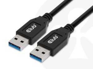 CLUB3D USB Typ-A Gen2(10G) Kabel, 3A St/St 0.5m