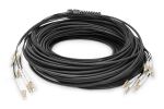 Digitus Vorkonfektionierte Glasfaser Universal Breakout Kabel, Multimode OM4, 8 Fasern, LC/UPC - LC/UPC