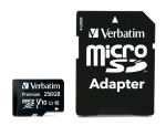 Verbatim Premium U1 256 GB MicroSDXC UHS-I Klasse 10