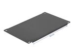DELOCK 10" Netzwerkschrank Blindabdeckung 4 HE schwarz