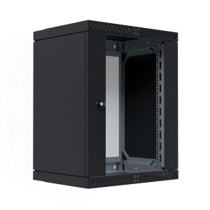 EFB Elektronik WGX-1506TS.G1 Rack 15U Wandmontiertes Regal Schwarz