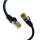 EFB Elektronik MK7001.0,15B Netzwerkkabel Schwarz 0,15 m Cat6a S/FTP (S-STP)