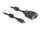 DELOCK USB-C zu Seriell DB9 Adapter mit 9 LED RS-232 Tester