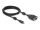 DELOCK USB-C zu Seriell DB9 Adapter mit 9 LED RS-232 Tester