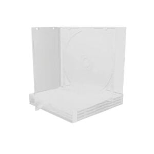 MediaRange BOX23-T CD-Hülle Schmuckschatulle 1 Disks Transparent