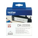 Brother DK-22205 Etiketten erstellendes Band Schwarz auf...