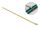 DELOCK Edelstahlkabelbinder L 200 x B 4,6 mm gelb 10 Stück