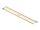 DELOCK Edelstahlkabelbinder L 200 x B 4,6 mm gelb 10 Stück