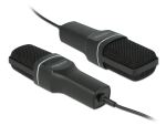 DeLOCK USB Kondensator Mikrofon Set - für Podcasting, Gaming und Gesang