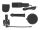 DeLOCK USB Kondensator Mikrofon Set - für Podcasting, Gaming und Gesang