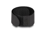 DELOCK Klettkabelbinder L 180 x B 20 mm schwarz 10 Stück