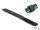 DELOCK Klettkabelbinder L 180 x B 20 mm schwarz 10 Stück