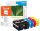 Peach PI300-575 Druckerpatrone 5 Stück(e) Hohe (XL-) Ausbeute Schwarz, Cyan, Magenta, Gelb