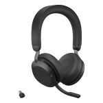 Jabra Evolve2 75 Kopfhörer Verkabelt & Kabellos Kopfband Büro/Callcenter USB Typ-C Bluetooth Schwarz