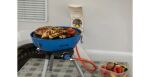 Campingaz Party Grill 400 Caravan Tisch Propan/Butan Schwarz, Blau, Satinierter Stahl 2000 W